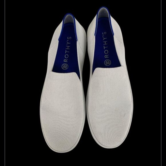 Rothy's Shoes - Rothy’s The Original Slip On Sneaker White Washable Comfort Shoe 10.5 EUC